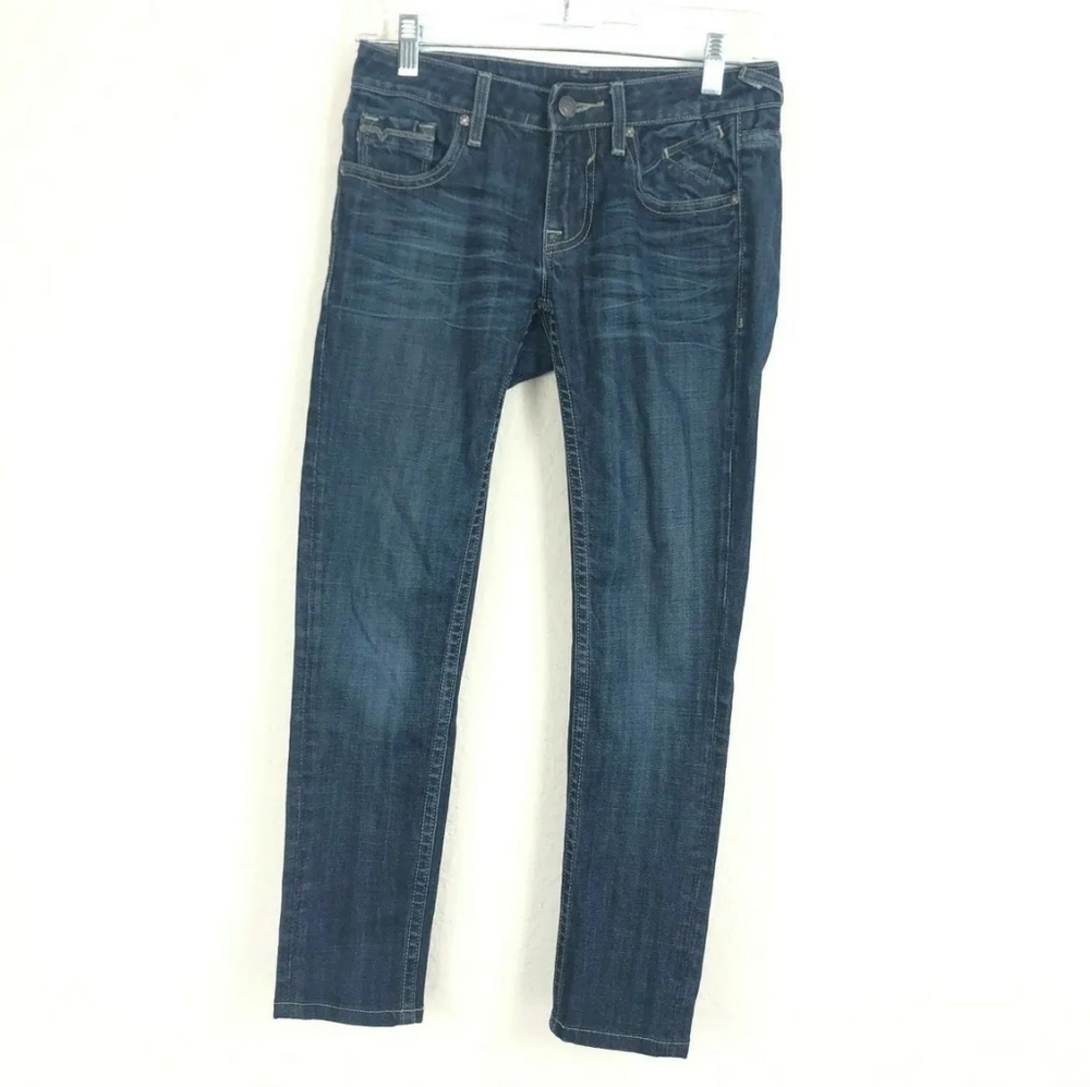 Vigoss The Jagger Women's Skinny Blue Jeans size waist 25 Length 30